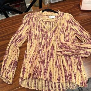 Anthropologie size M blouse EUC